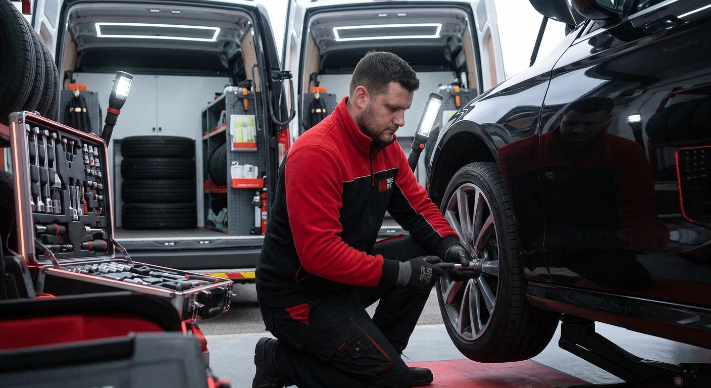 Locking Wheel Nut Removal - MI Mobile Tyre